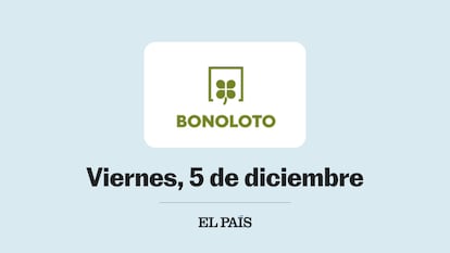 Sorteo de la Bonoloto viernes 5 diciembre 2025