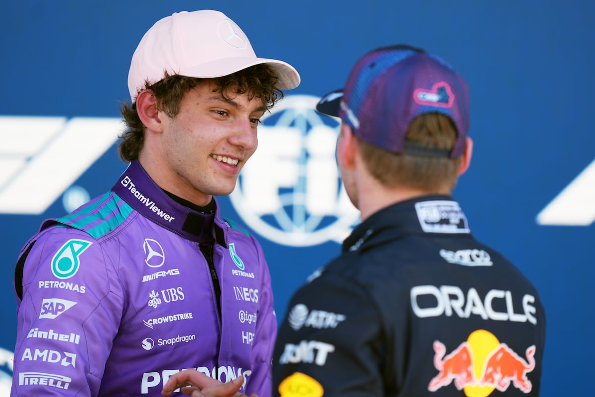 Antonelli logra su tercera pole consecutiva en Miami y Verstappen lo acompaña en la primera línea