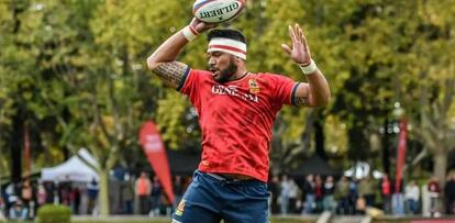 El jugador de rugby Kawa Leauma.