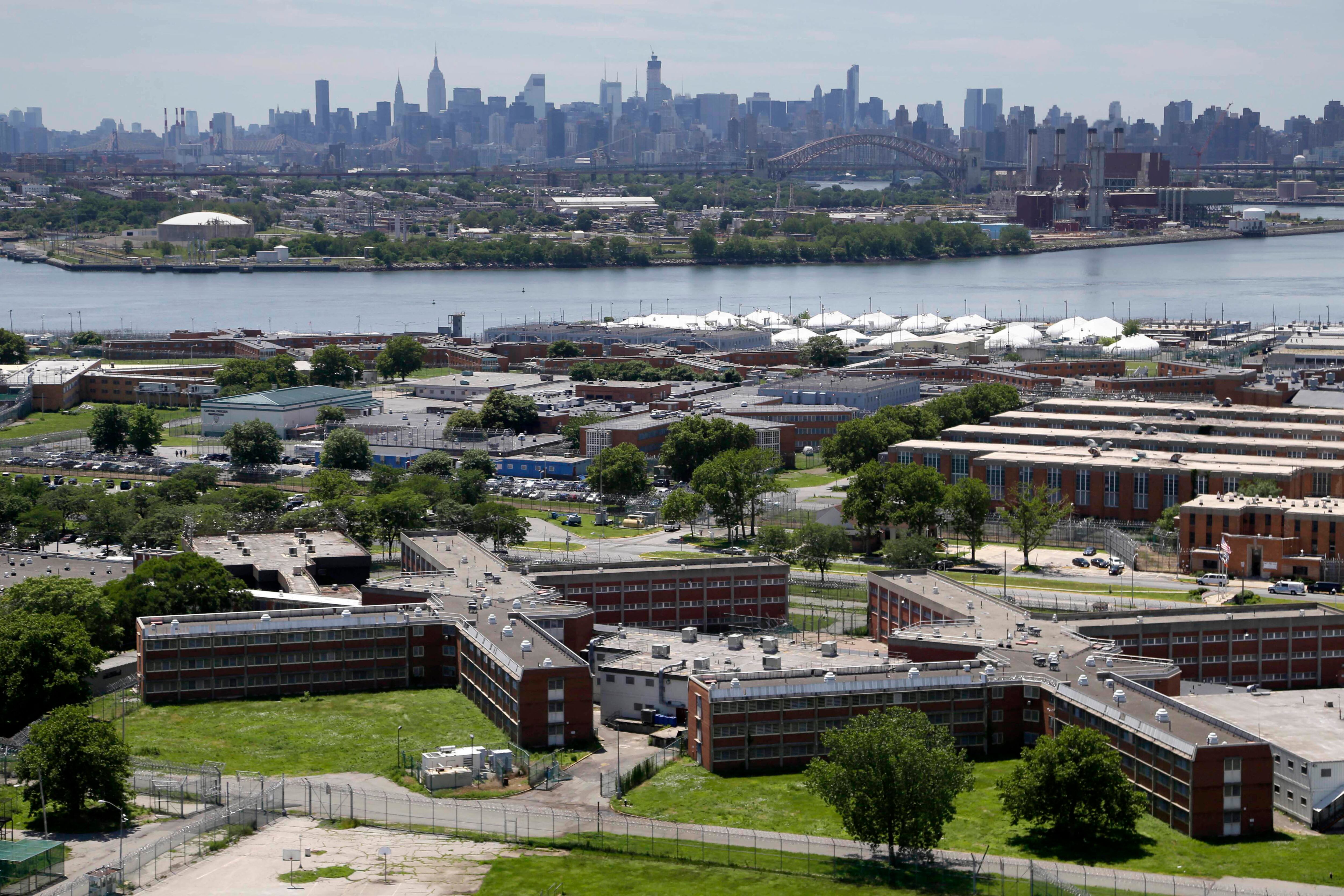 La prisión de la isla Rikers, en una fotografía de archivo.