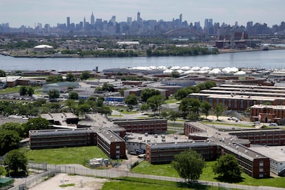 La prisión de la isla Rikers, en una fotografía de archivo.