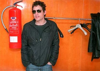 Jakob Dylan, ayer en Madrid.