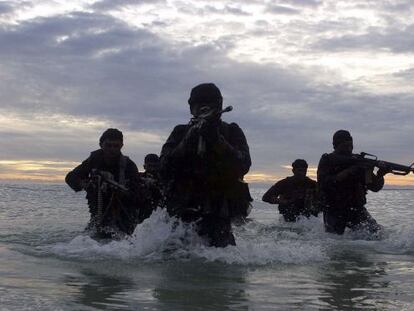 Imagen de archivo de los Navy Seals de EE UU.