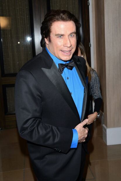 Travolta, en 2004 cuando comenzó a usar bótox.