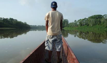 Rio Coco, en la frontera Nicaragua-Honduras.