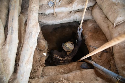 Una mina de oro en Tiekoungouba, Mali, en una imagen de archivo.