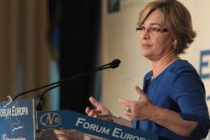 La presidenta de Sareb, Belén Romana.