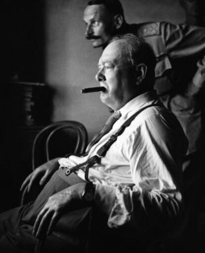 Winston Churchill en 1944.