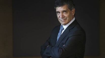 El ministro colombiano del Posconflicto, Rafael Pardo, este jueves en Madrid.