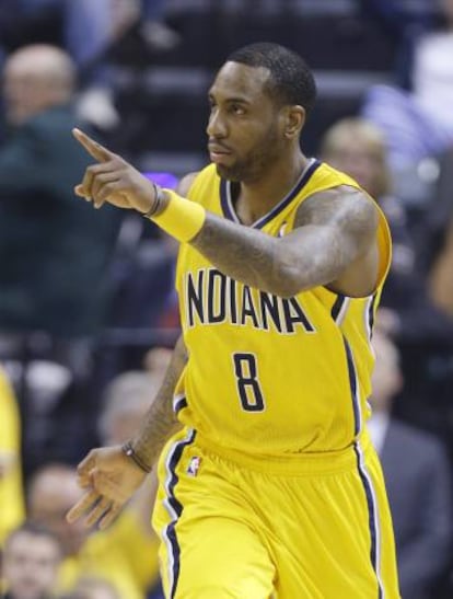 Butler, con los Pacers, en 2014.