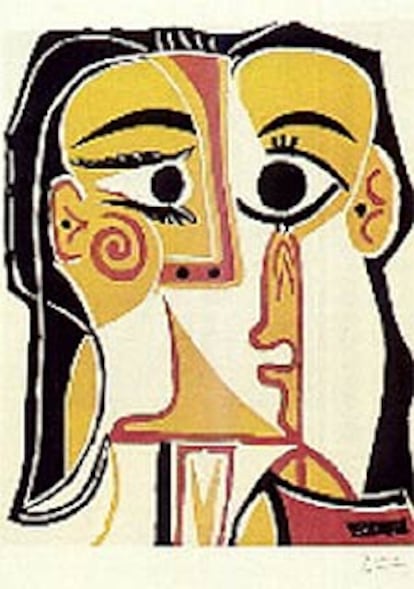 <i>Portrait stylisé de Jacqueline</i>, de Picasso.