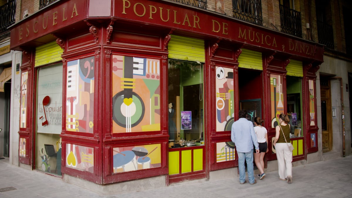 Vídeo | Chamberí se queda sin banda sonora: la emblemática Escuela Popular de Música, obligada a cerrar