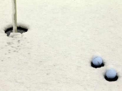 La nieve congela el Match Play