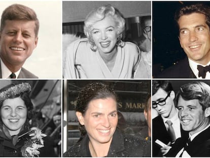 John Fitzgerald Kennedy, Marilyn Monroe, John John Kennedy, Rose Marie Kennedy, Mary Richardson y Robert Kennedy son algunos de los Kennedy (o relacionados con la saga familiar) a los que persiguió la tragedia.