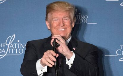 El presidente de EE UU, Donald Trump.