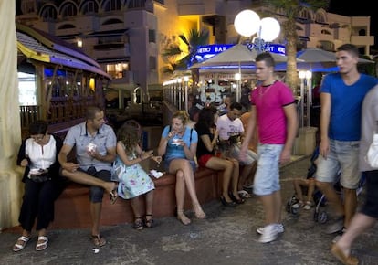 El puerto deportivo de Benalm&aacute;dena, M&aacute;laga, tambi&eacute;n conocido como Puerto Marina.