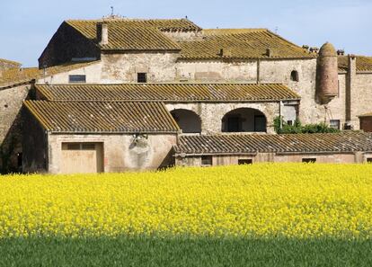 Palau Casavells, en Casavells.