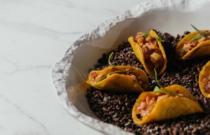 Tacos del Ramsés para su menú navideño.