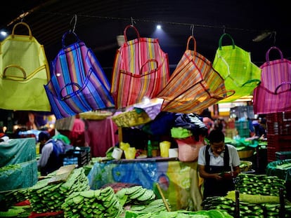 El mercado de abastos de la Ciudad de M&eacute;xico, en diciembre.