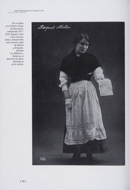 Raquel Meller: una mujer, una artista : Francisca Márquez López, Tarazona, 9 de marzo de 1888 (pág. 76).