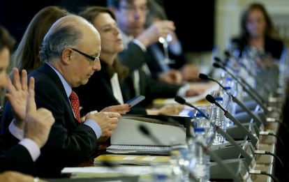 Montoro, en la Comisión Nacional de Administración Local celebrada esta semana.