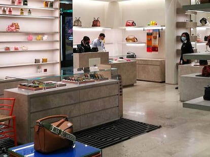 Tienda Loewe en El Corte Inglés de Castellana (Madrid).