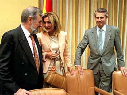 Pilar Valiente, presidenta de la CNMV, cuando compareció en el Congreso el pasado 2 de agosto.