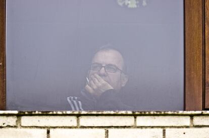 Marcelo Bielsa, hace unos días en las instalaciones de Lezama. 