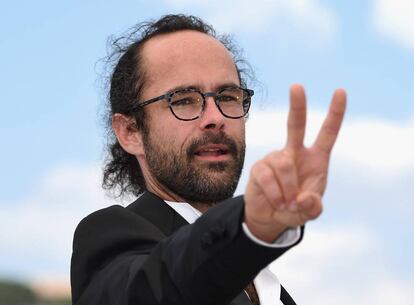 El activista Cedric Herrou, en el Festival de Cannes.