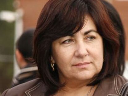 La alcaldesa de Sanxenxo, Catalina González.