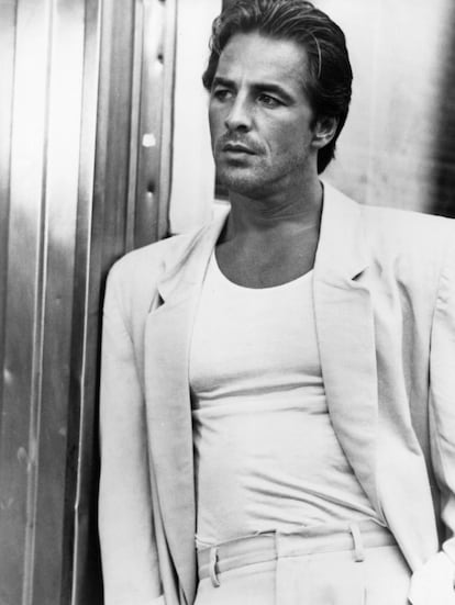 Don Johnson, the man who dared combine a white t-shirt with a suit in 'Miami Vice.'