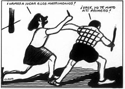 Uno de los dibujos de <i>El libro de los desórdenes,</i> de El Roto.