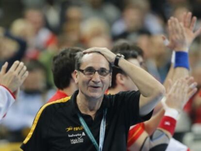 Valero Rivera, durante la final.