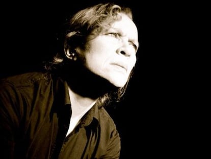 Mónica Cano, en escena.