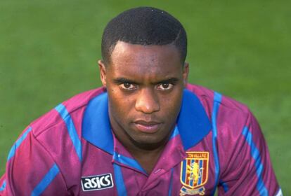 Dalian Atkinson during his time at Aston Villa.