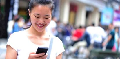 China acumula el 21% de todas las líneas móviles del mundo.
