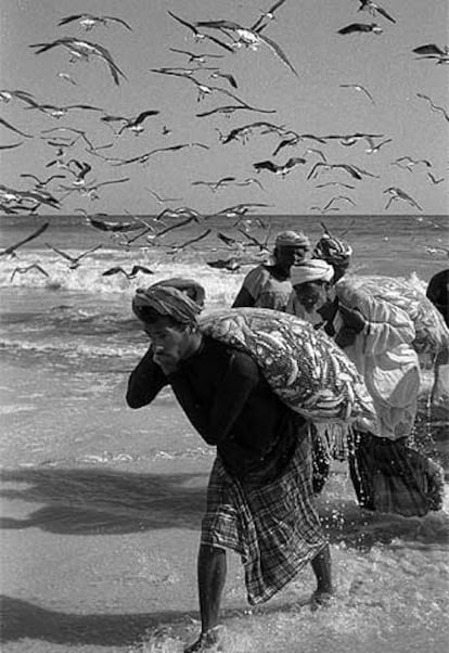 Pescadores árabes de Zufar (Omán).