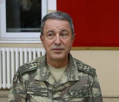 Hulusi Akar, el maig passat.