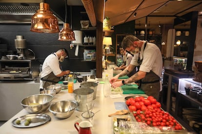 El Invernadero, restaurante galardonado con una estrella Michelin.