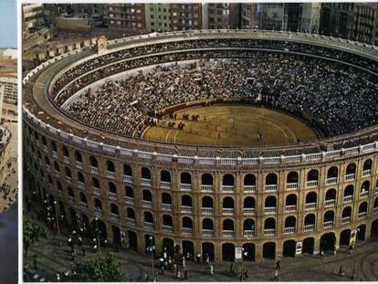 Estadio Santiago Bernabéu (Madrid), 1965. Plaza de toros (Valencia), 1971.