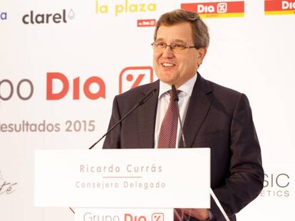 El consejero delegado del Grupo Dia, Ricardo Currás.