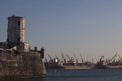 El fuerte de San Juan de Ulúa en Veracruz.