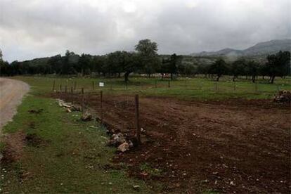 Terrenos de Los Merinos Norte donde se proyecta construir un complejo de viviendas, hoteles y campos de golf.