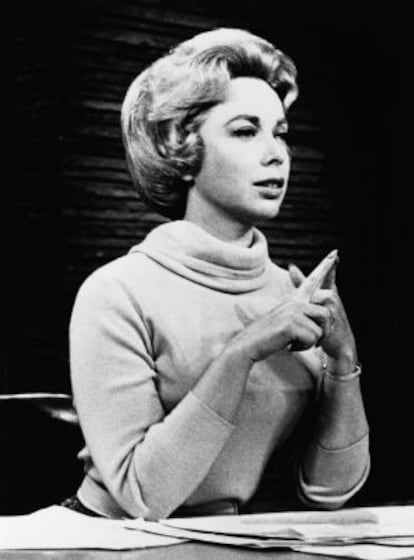 Joyce Brothers, psicóloga televisiva.