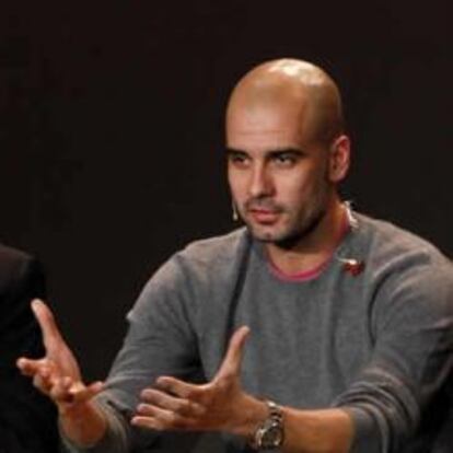 El entrenador de fútbol Josep Guardiola