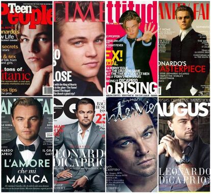 Leonardo DiCaprio lleva dos décadas protagonizando las portadas de las revistas más importantes.