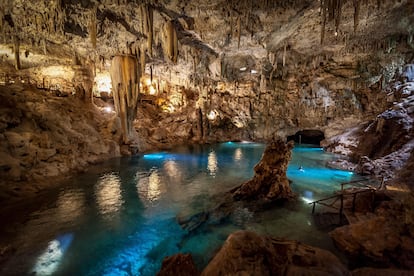 El cenote Zazil Tunich, en la península de Yucatán (México).