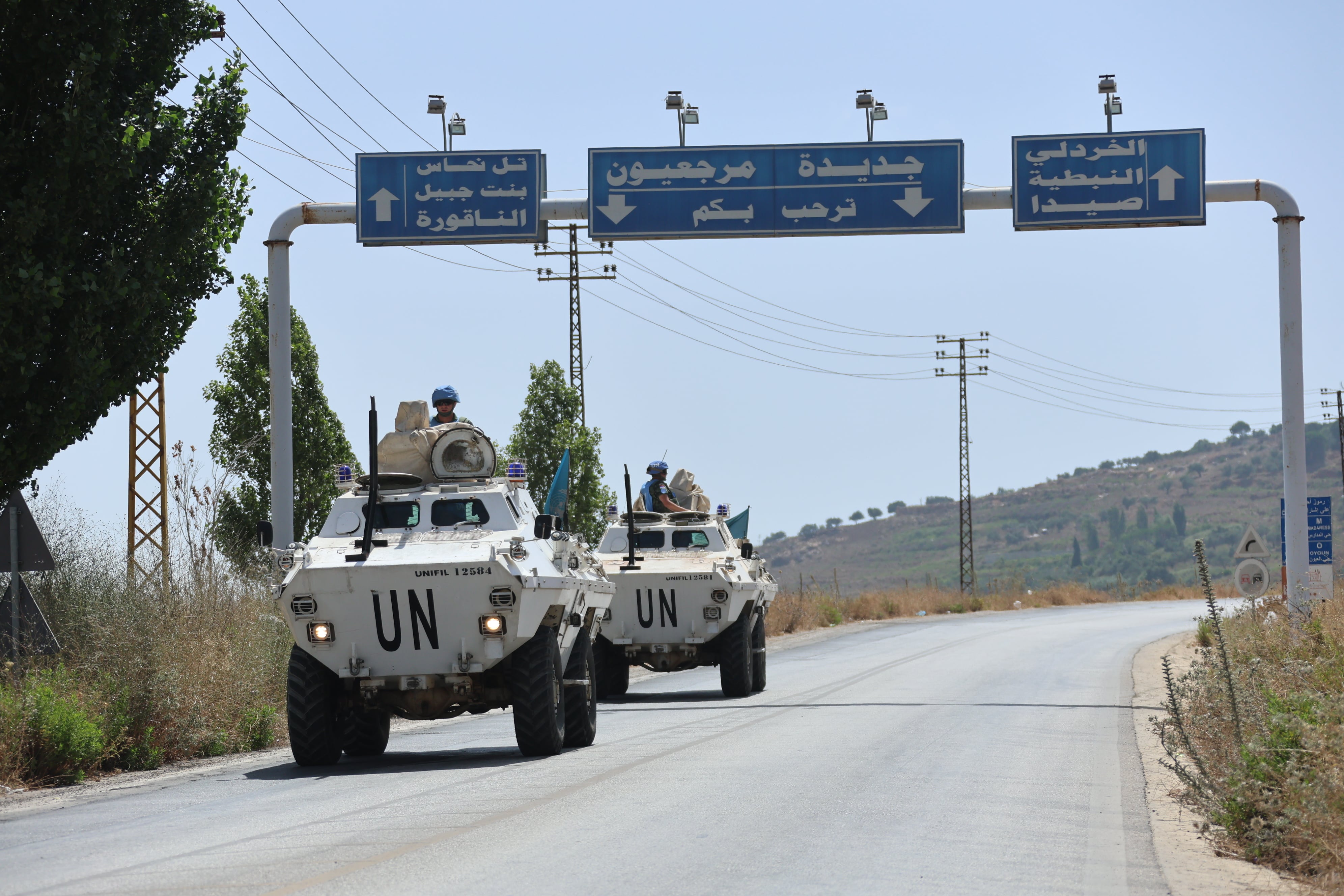 La ONU rechaza la petición de Israel de evacuar a los ‘cascos azules’ que vigilan la frontera con Líbano 