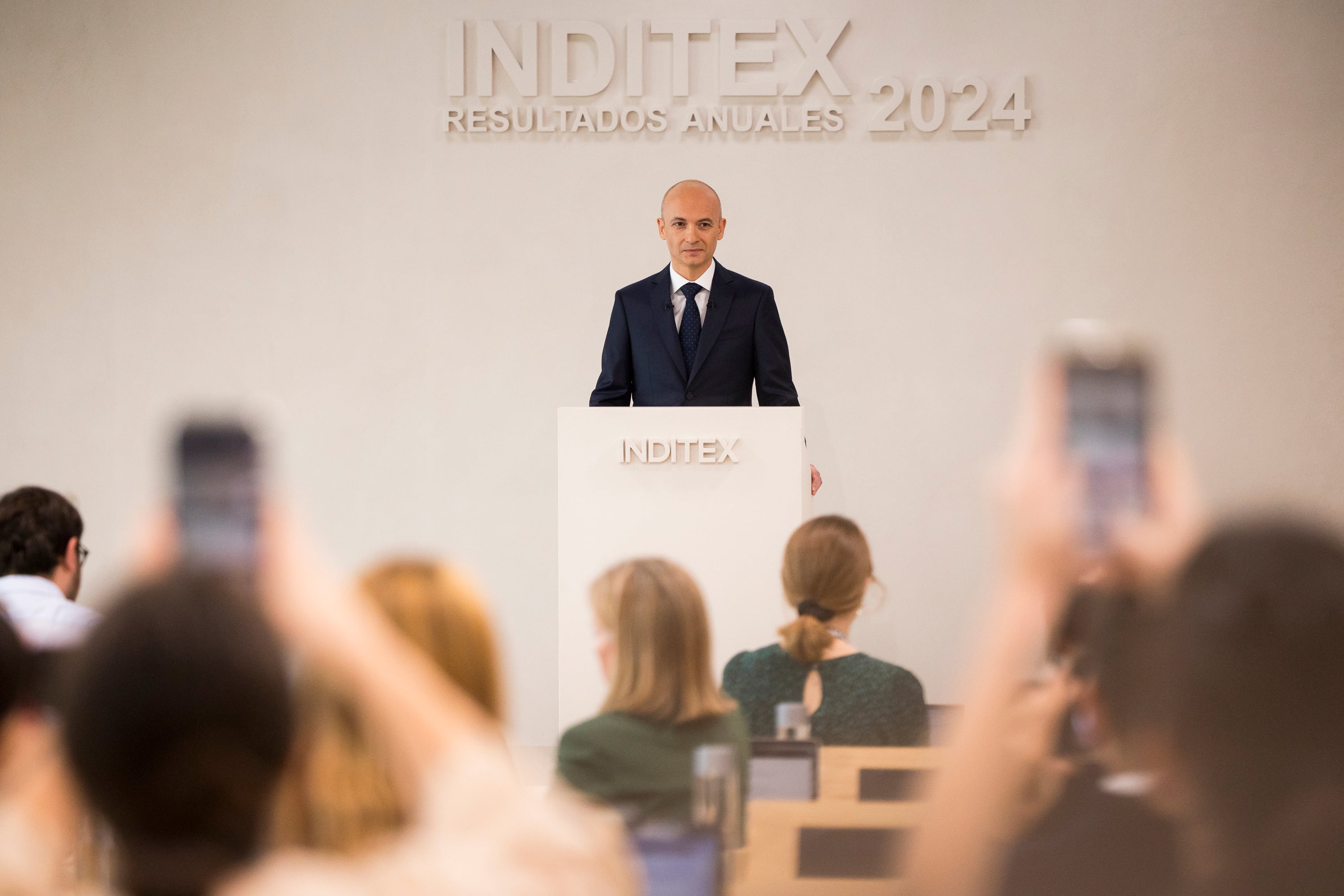 El consejero delegado de Inditex, Oscar García Maceiras