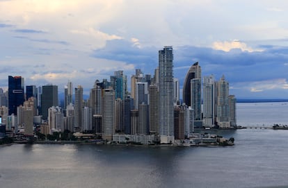 Vista panorámica de Panamá. 